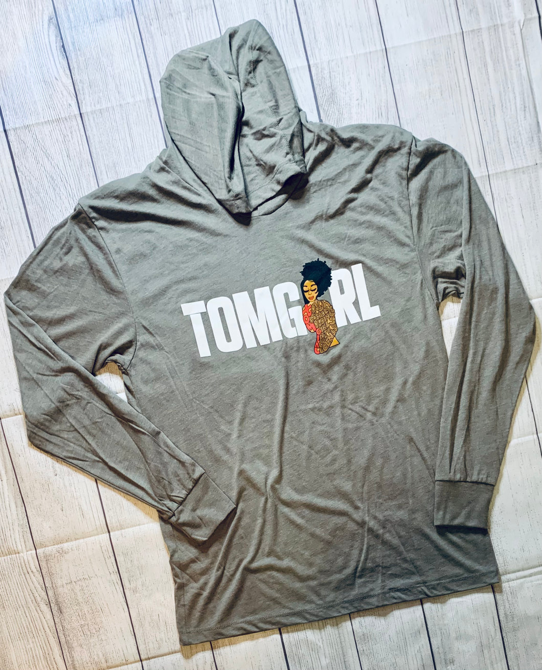 Grey Tri-Blend Hoody