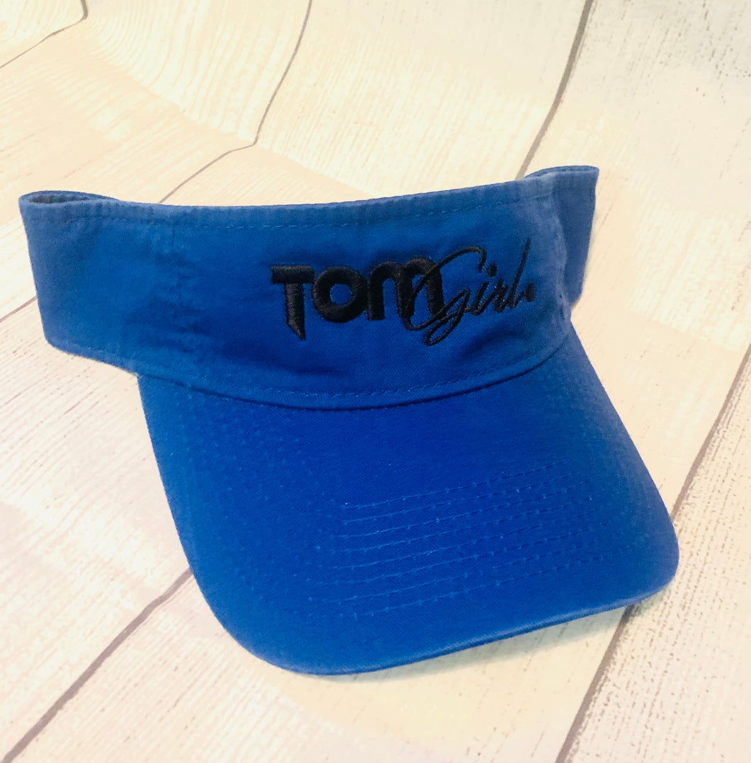 TOMGIRL BLUE VISOR