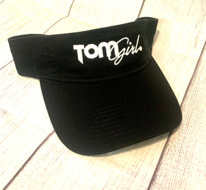 TOMGIRL BLACK VISOR