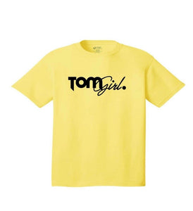 YELLOW WORD LOGO “TEE”