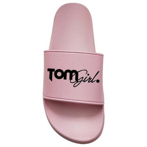 PINK WORD LOGO SLIDES