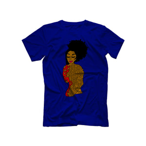 BLUE TOMGIRL "LOGO" TEE