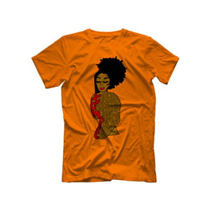 ORANGE TOMGIRL "LOGO" TEE