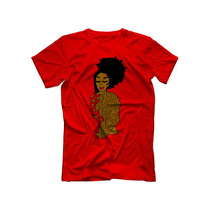 RED TOMGIRL "LOGO" TEE